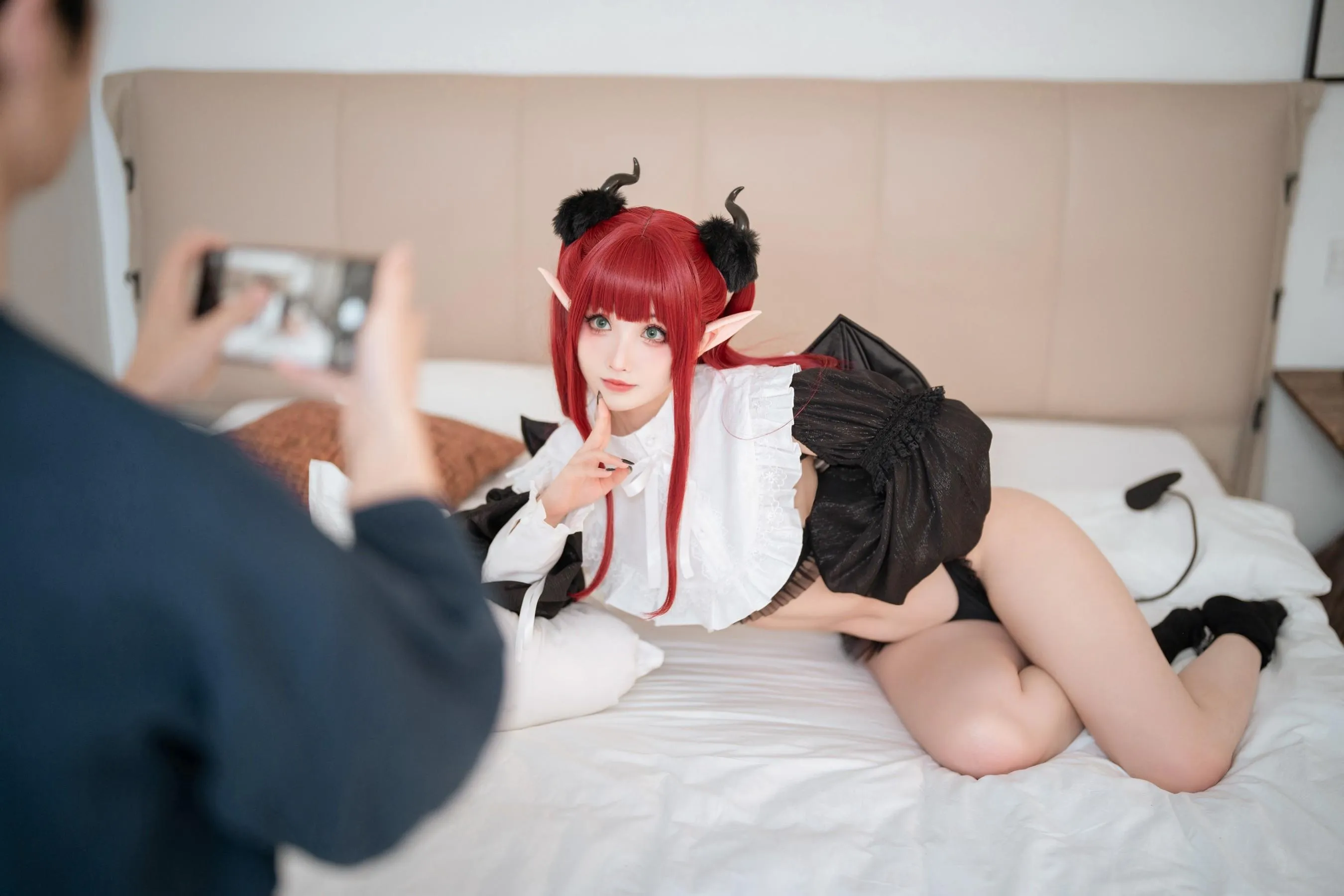 rioko凉凉子 – NO.90 喜多川海梦-梦魔利兹-正片 [41P]插图6